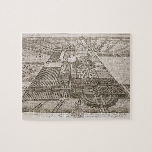 Puzzle Chambre de badminton dans le comté de Gloucester, (Horizontal)