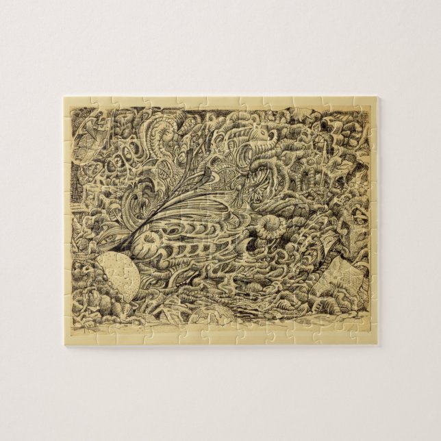 Puzzle Chambre malade_par Brian Benson (Horizontal)