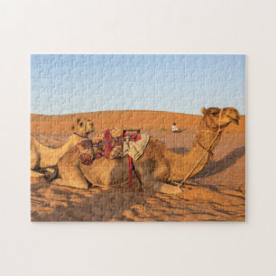 Puzzle Chameaux dans le désert omanais de Wahiba