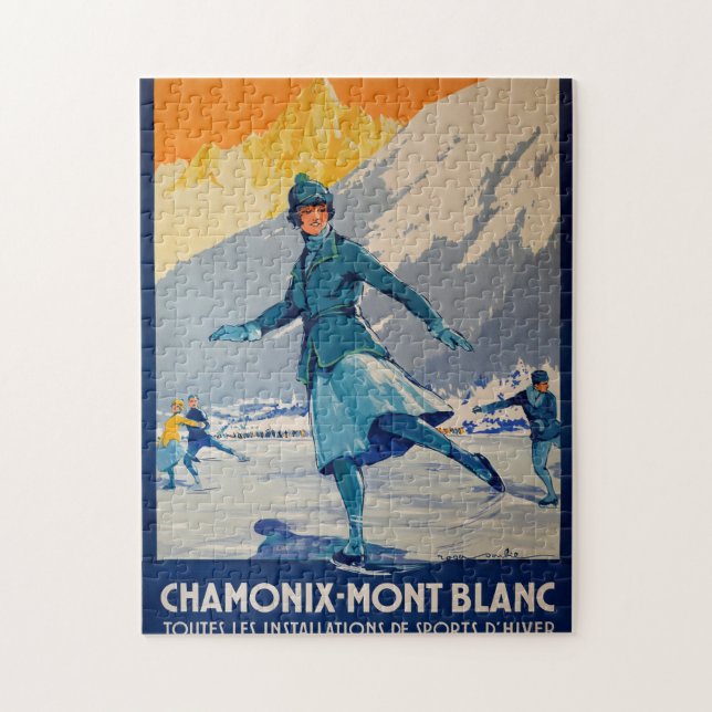 Puzzle Chamonix - Mont Blanc (Vertical)
