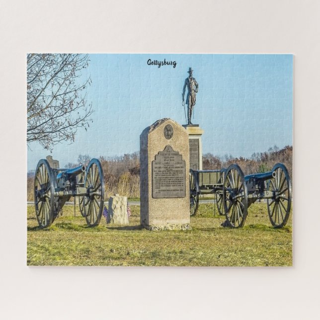 Puzzle Champ de bataille de Gettysburg. (Horizontal)