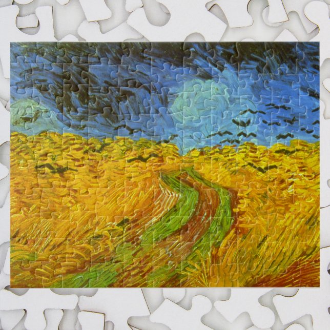 Puzzle Champ de blé avec corbeaux par Vincent van Gogh (Créateur téléchargé)