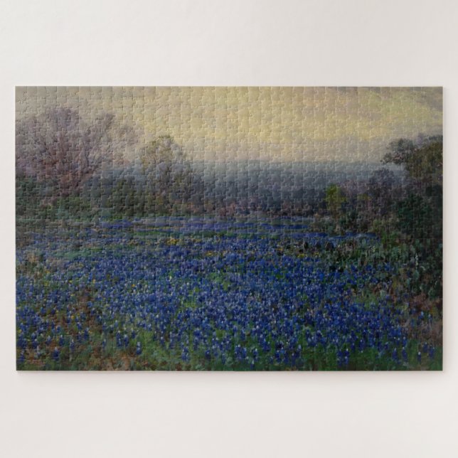 Puzzle Champ de Bluebonnets, 1918 (Horizontal)
