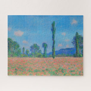 Puzzle Champ de coquelicots, Giverny par Claude Monet Imp