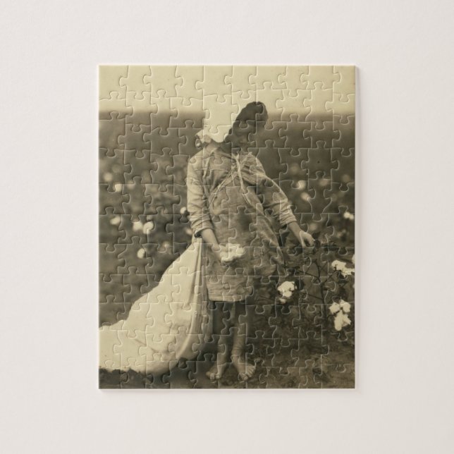 Puzzle Champ de coton (Vertical)