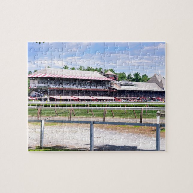 Puzzle Champ de courses de Saratoga et cour de Clare (Horizontal)