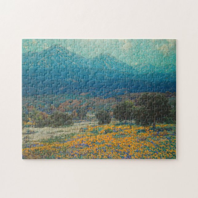 Puzzle Champ de pavot de Californie | Granville Redmond (Horizontal)