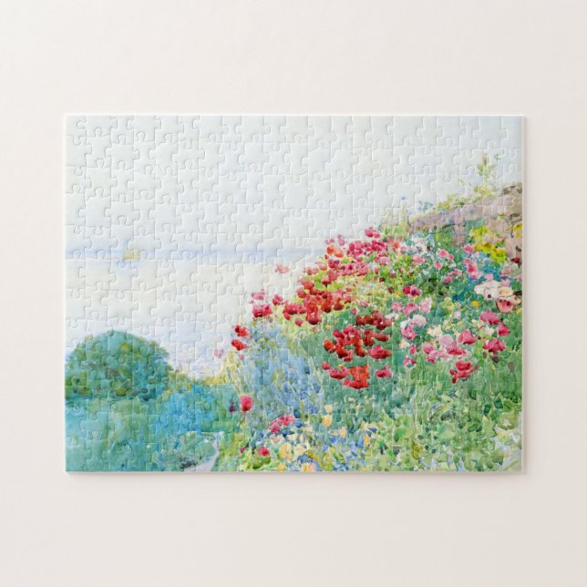 Puzzle Champ de pavots par Childe Hassam (Horizontal)