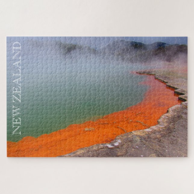 Puzzle champagne pools new zealand (Horizontal)