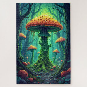 Puzzle Champignon Géant Surnaturel