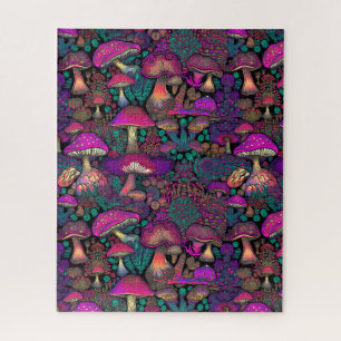 Puzzle Champignon Psychedélique Tripant