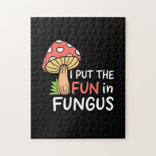 Puzzle Champignons J'Ai Mis Le Plaisir Dans Le Fungus