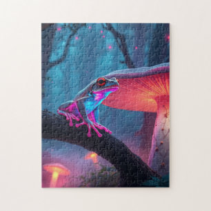 Puzzle Champignons magiques de grenouille