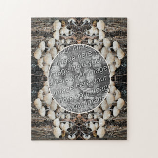 Puzzle Champignons sauvages Cadre naturel Ajouter votre p