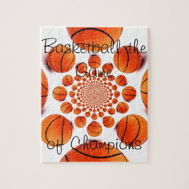 Puzzle Champion Court Vision : Basketball Jeu des Champs (Vertical)