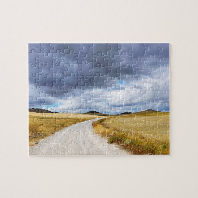 Puzzle Champs de blé récoltés (Horizontal)