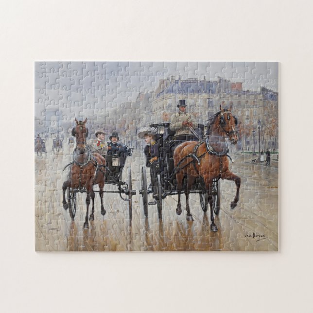 Puzzle Champs-Élysées | Jean Béraud (Horizontal)