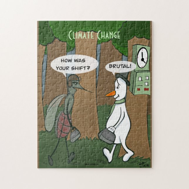 Puzzle Changement climatique (Vertical)
