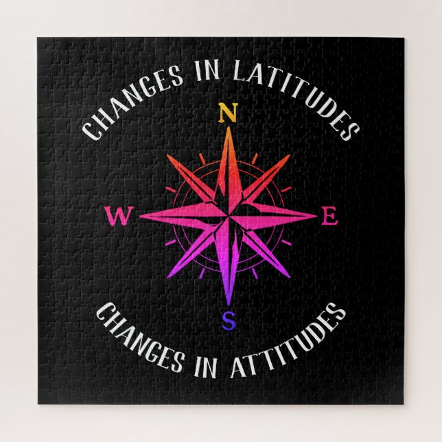 Puzzle Changements dans les latitudes, Changements dans l (Vertical)