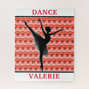 Puzzle Chanson de Noël personnalisée de danseuse de balle