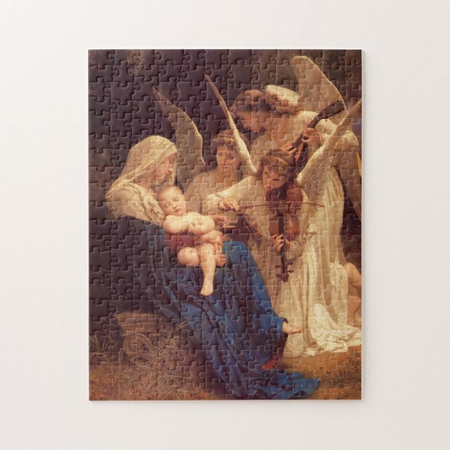 Puzzle Chanson des Angels William Bouguereau Fine Art (Vertical)