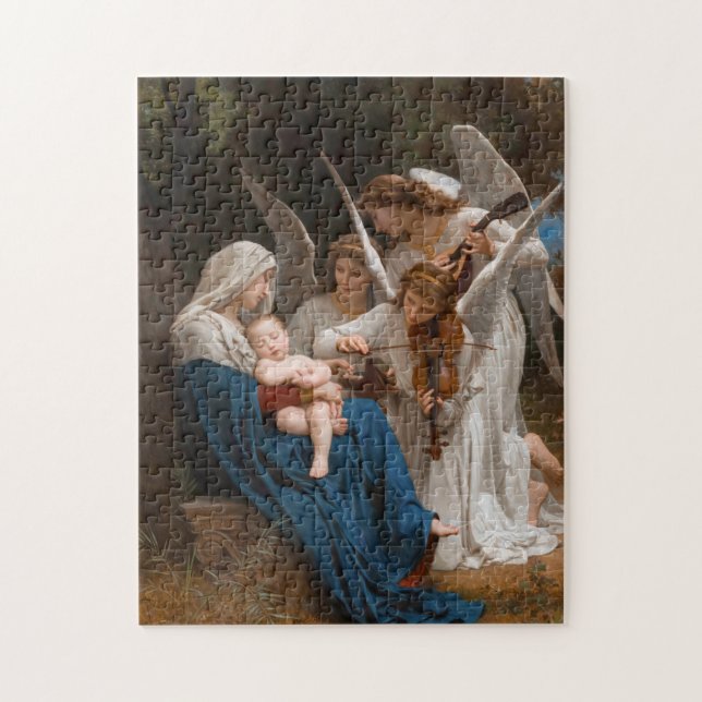 Puzzle Chanson des anges de William-Adolphe Bouguereau (Vertical)