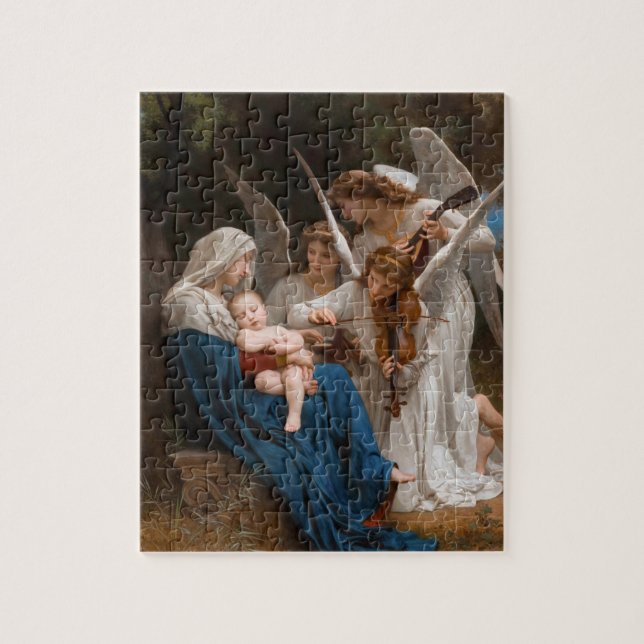 Puzzle Chanson des anges de William-Adolphe Bouguereau B (Vertical)