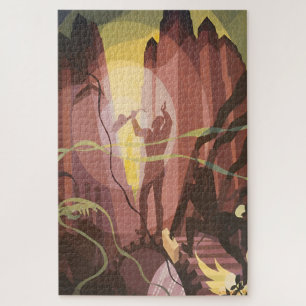 Puzzle Chanson des Tours par Aaron Douglas