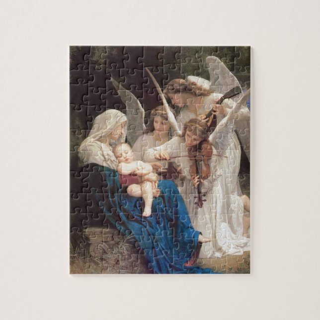 Puzzle Chant des Anges (1881) de Bouguereau (Vertical)