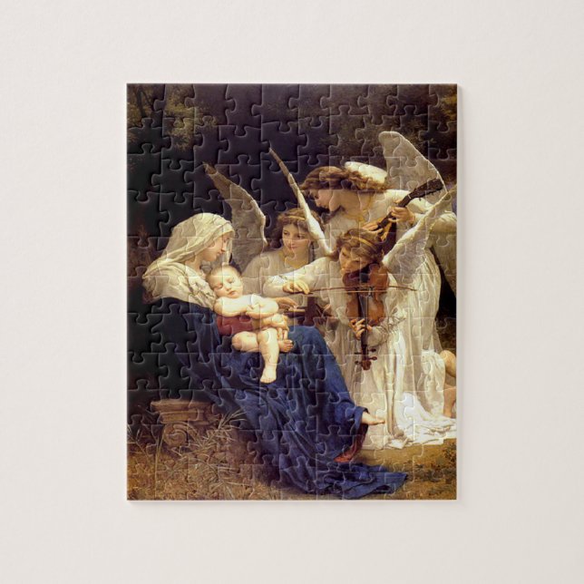 Puzzle Chant des Anges Religieux Béni Mère (Vertical)