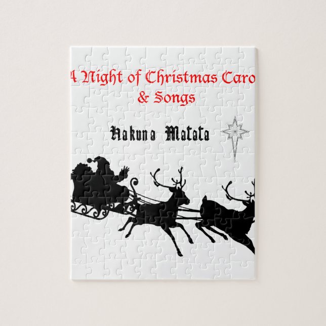 Puzzle Chanter le long de Noël - Carols & Festive Joy (Vertical)