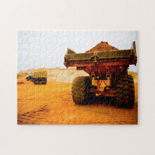 Puzzle Chantier de construction, Luanda, province de Luan