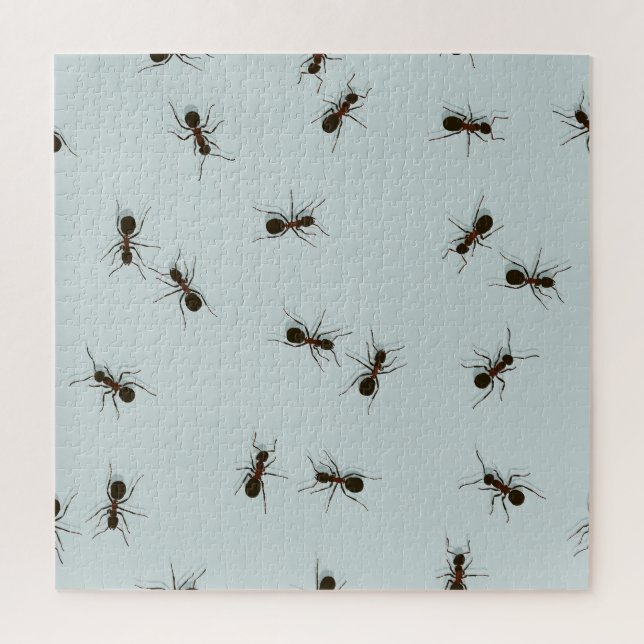 Puzzle Chaotique Red Ants Motif élégant (Vertical)