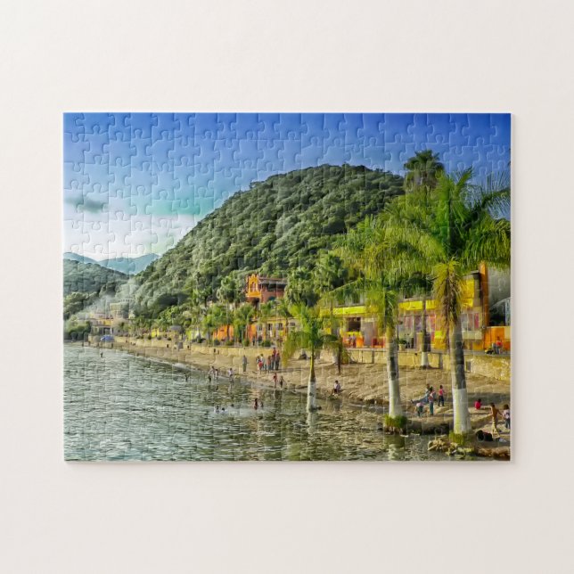 Puzzle Chapala Lake Mexico. (Horizontal)