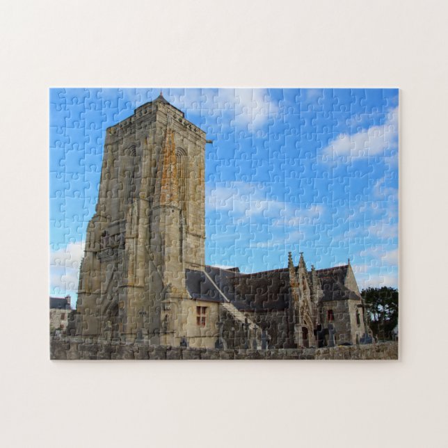 Puzzle Chapelle Saint Tugen à Primelin (Horizontal)