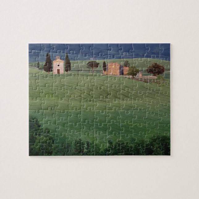 Puzzle Chapelle San Quirico d'Orcia, Toscane, Italie (Horizontal)