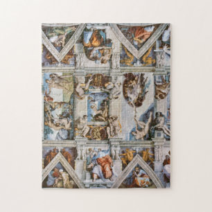 Puzzle Chapelle Sixtine Plafond Michelangelo