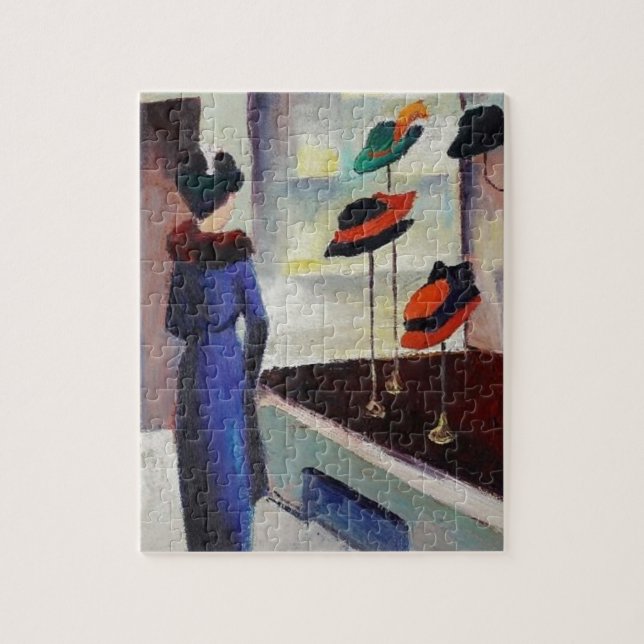 Puzzle Chapellerie - August Macke (Vertical)