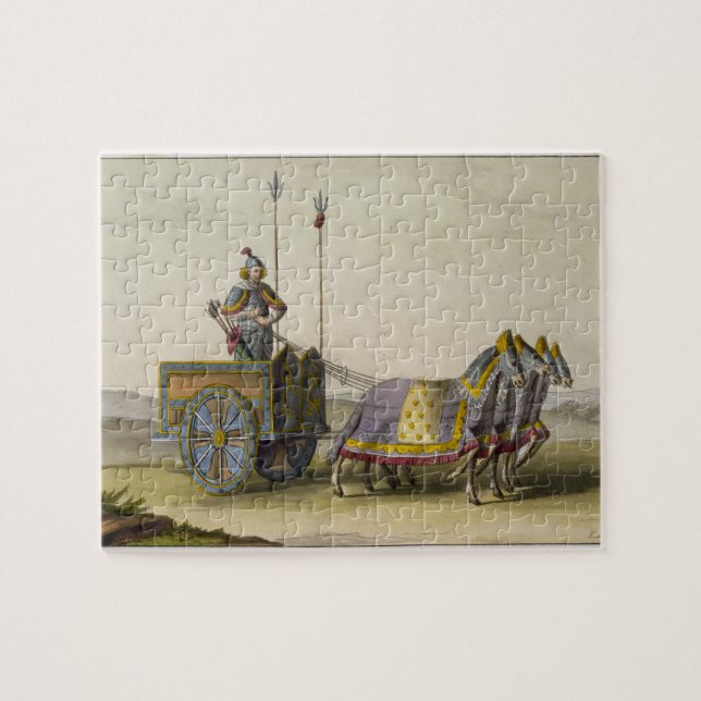 Puzzle Char chinois antique de guerre, de 'Le Costume (Horizontal)