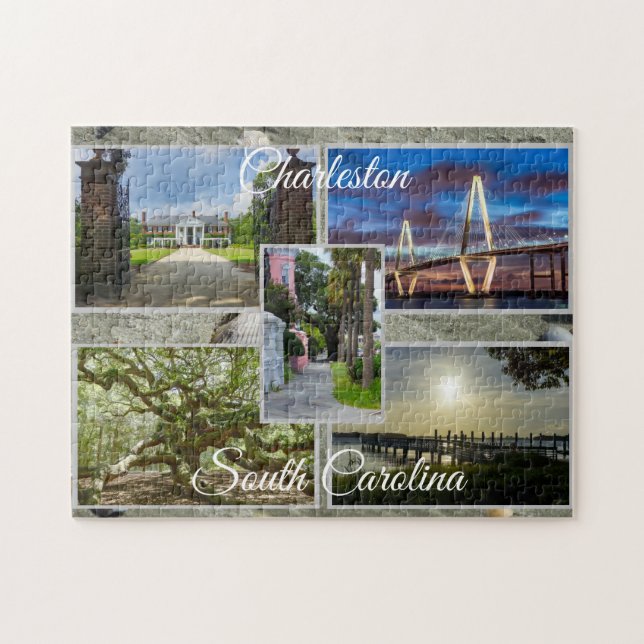 Puzzle Charleston Caroline du Sud (Horizontal)