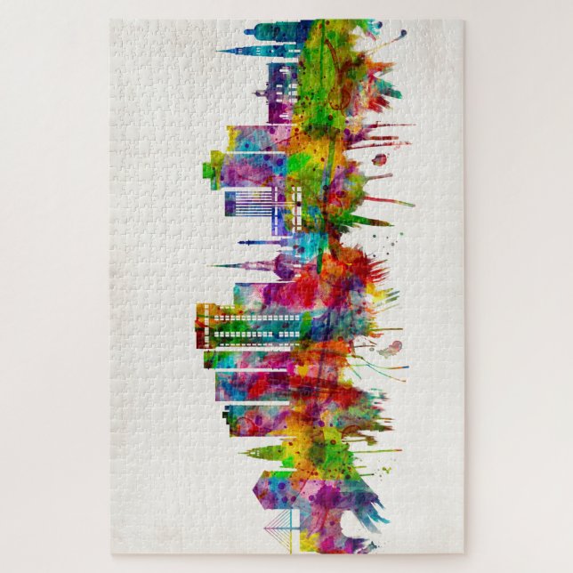 Puzzle Charleston Caroline du Sud (Vertical)