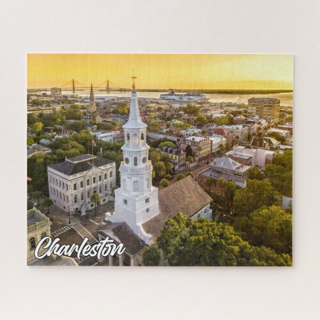 Puzzle Charleston, Caroline du Sud, États-Unis (Horizontal)