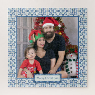 Puzzle Charleterie de Noël et pétales de fleurs