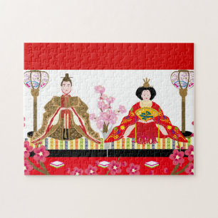 Puzzle Charme japonais∣poupées hina – célébration des fil