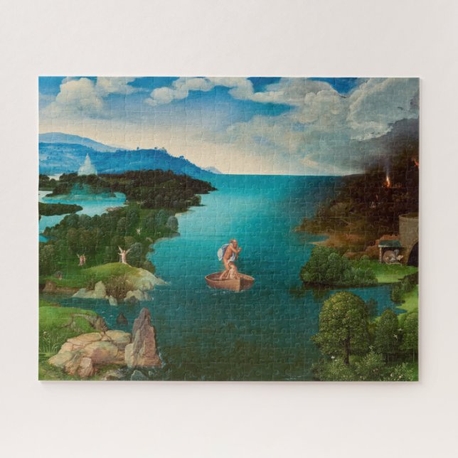 Puzzle Charon Traversant la rivière Styx par Joachim Pati (Horizontal)