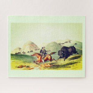 Puzzle Chasse au bison