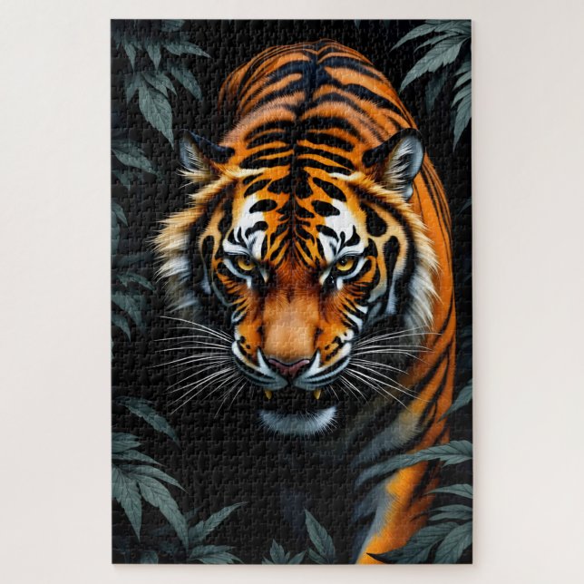 Puzzle Chasse au tigre (Vertical)