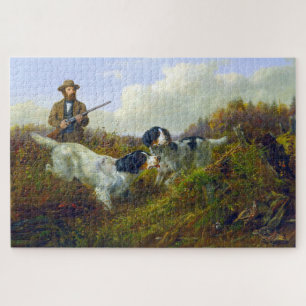 Puzzle Chasse aux oiseaux de gibier de Grouse Long Lake a
