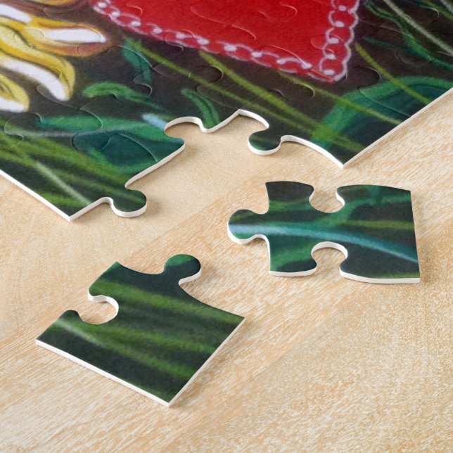 Puzzle "Chasse aux Valentines" (Côté)