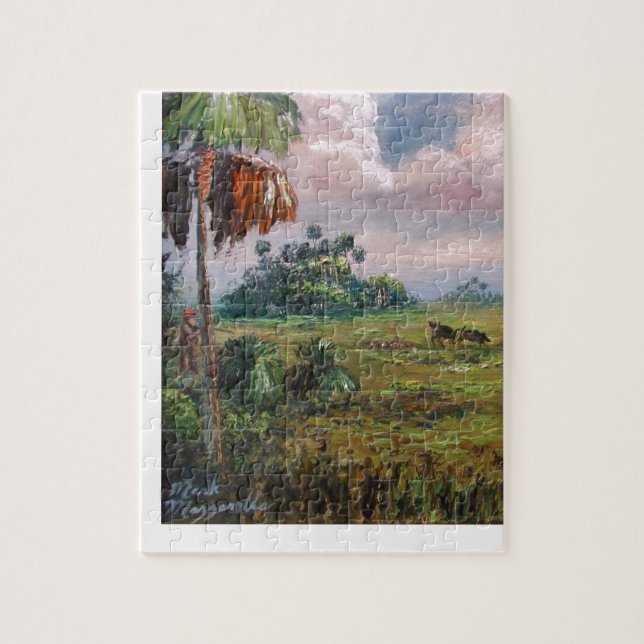 Puzzle Chasse de sanglier (Vertical)